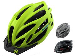 přilba TOLTEC

Technicky vyspělá cyklo přilba s promyšleným odvětráváním, několikanásobným inmoldem z polykarbonátu s lehkostí pírka. Velice příjemný tvar u kterého se nám zatím nestalo, aby někomu neseděla. Menší velikost je vhodná pro dámy i pány s menším nebo středním obvodem hlavy, větší velikost sedí z naší zkušenosti i hlavám s obvodem 63 cm!

Speciální GR-EPS polystyren pro Vaši bezpečnost.

Pratelná vyjímatelná stélka z CoolStuff materiálu.

Váha: 190g (ve velikosti S/M)

Barvy: titan, black/red, black/green s černým štítkem, black/green se zeleným štítkem, green se zeleným štítkem, green s černým štítkem.

Velikosti: S/M, L/XL

www.haven.cz - Toltec

